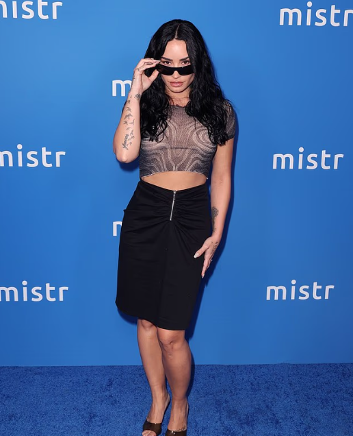 Demi Lovato and Pregnant Cardi B Lead Stars at Inaugural National PrEP Day 1 Demi Lovato flashed her toned midriff as she led the stars attending the first-ever National PrEP Day in Los Angeles on Thursday