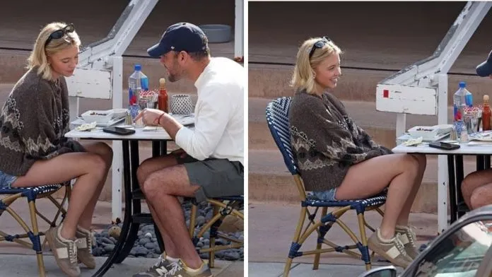 Sydney Sweeney and Scooter Braun Enjoy Romantic Lunch in California