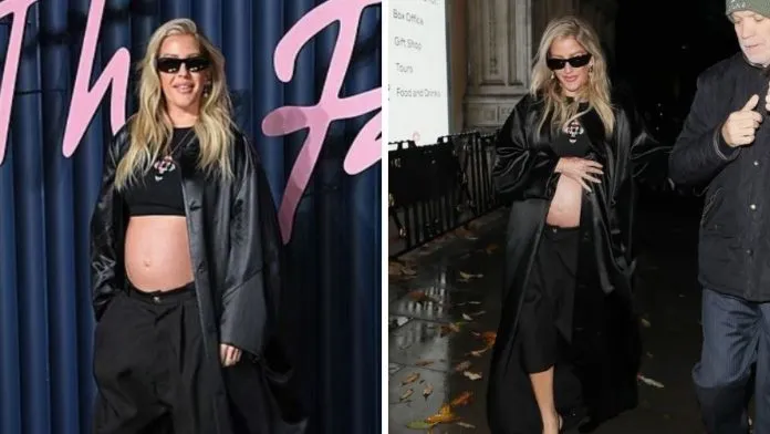 Ellie Goulding Reveals Baby Bump After Surprise Fashion Awards Announcement