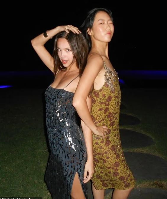 Olivia Rodrigo Rings in 2026 With Friends After Louis Partridge Split 2 Another snap in her new Instagram album saw her posing in a sparkly black dress with a glamorous pal