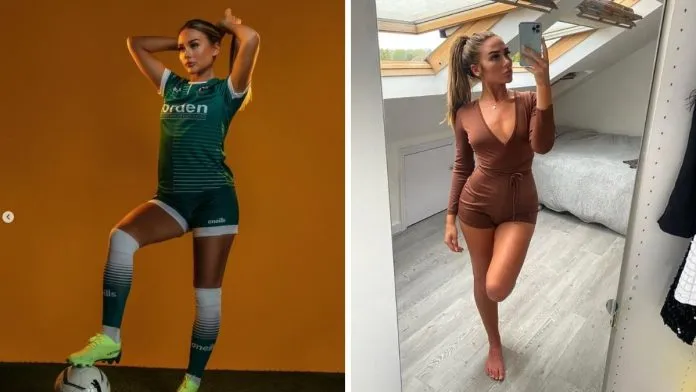 Glamorous Footballer Gabby Howell Shares Shocking Transformation After Food Struggles
