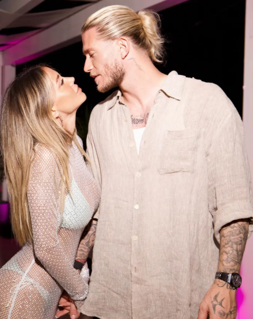 Leotta has been with Loris Karius since 2022