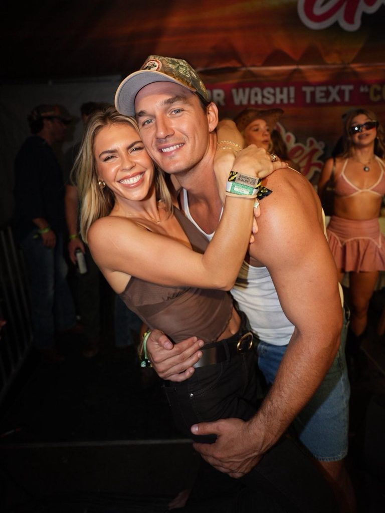 Tyler Cameron Reveals Fiancée Encourages Flirty Moves With DWTS Partner Sharna Burgess 2 Cameron met Tate Madden on the set of his home renovation show in 2022.