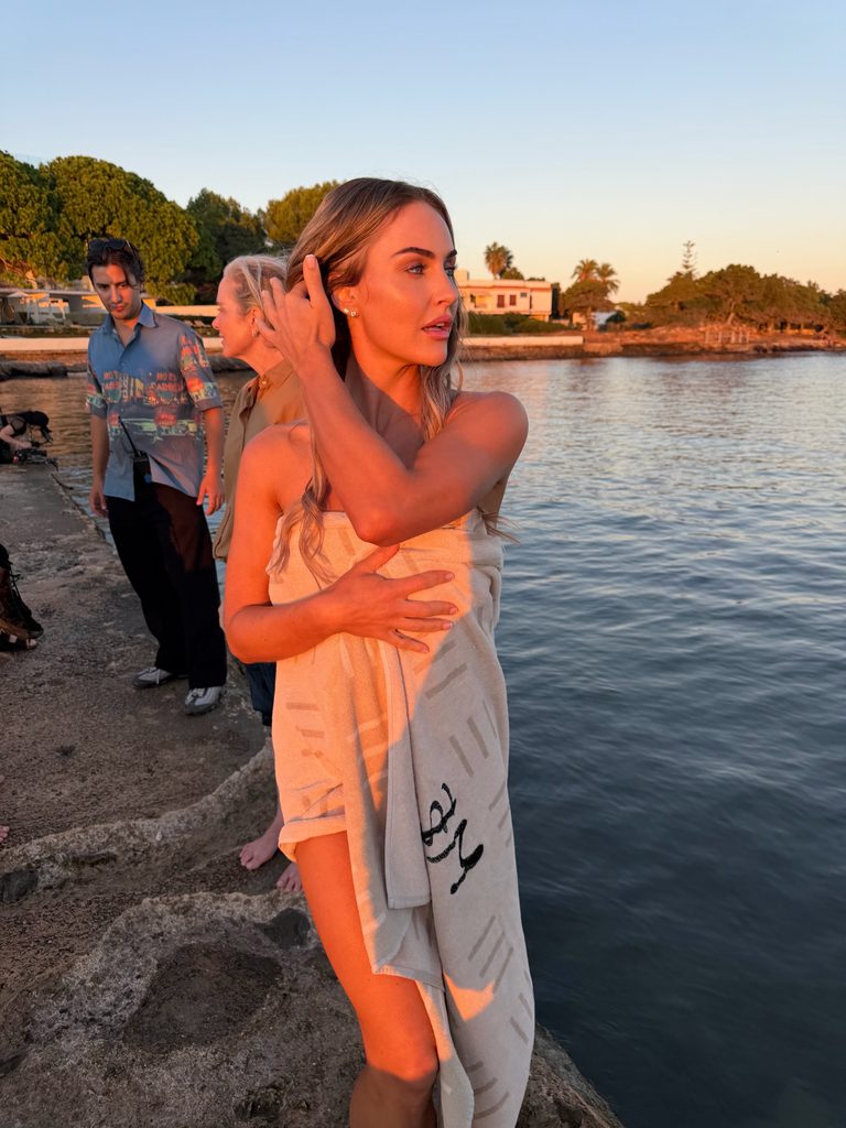 Golf Star Charley Hull Hints at Sports Illustrated Swimsuit Shoot With Ocean Snap 2 Hull posed with a towel and strongly hinted she will appear on Sports IllustratedCredit: Instagram/charley.hull